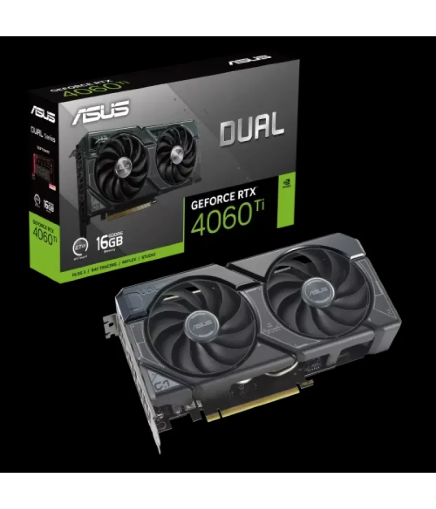 Asus dual-rtx4060ti-16g nvidia geforce rtx 4060 ti 16 gb gddr6