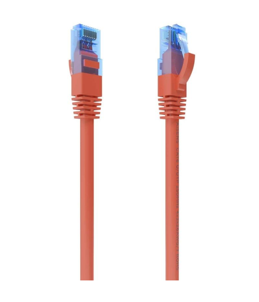 Cable de red rj45 awg26 cca utp aisens a135-0787 cat.6/ 50cm/ rojo