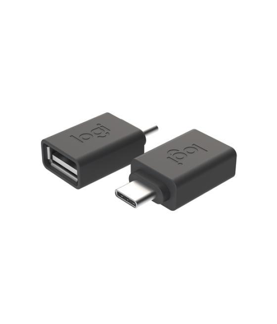 Logitech Logi Adaptor Usb-C To A USB C USB A Grafito