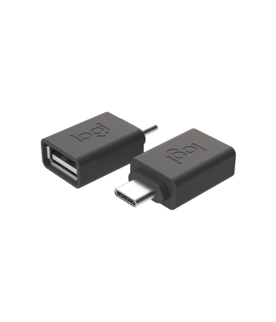 Logitech Logi Adaptor Usb-C To A USB C USB A Grafito