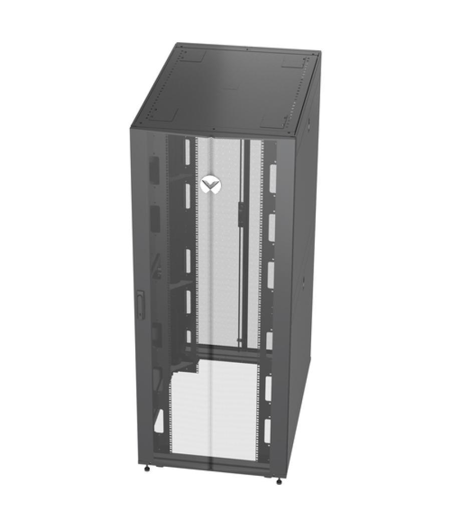 Vertiv VR3150 armario rack 42U Rack o bastidor independiente Negro, Transparente