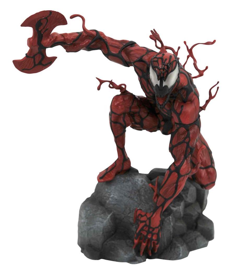 Figura diamond collection marvel venom carnage 23 cm pvc diorama marvel comic gallery