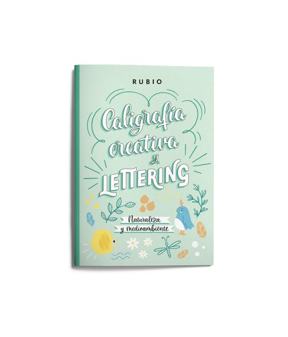 Cuaderno rubio lettering caligrafia creativa naturaleza y medio ambiente