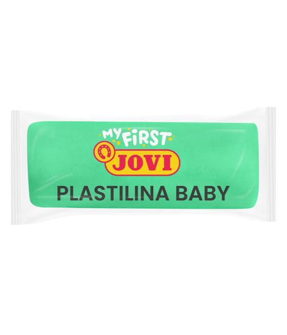 Plastilina jovi my first baby super blanda 38 g color azul caja de 18 unidades