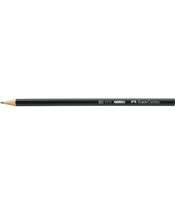 Lápices de grafito faber castell blackmatt 1111 hb