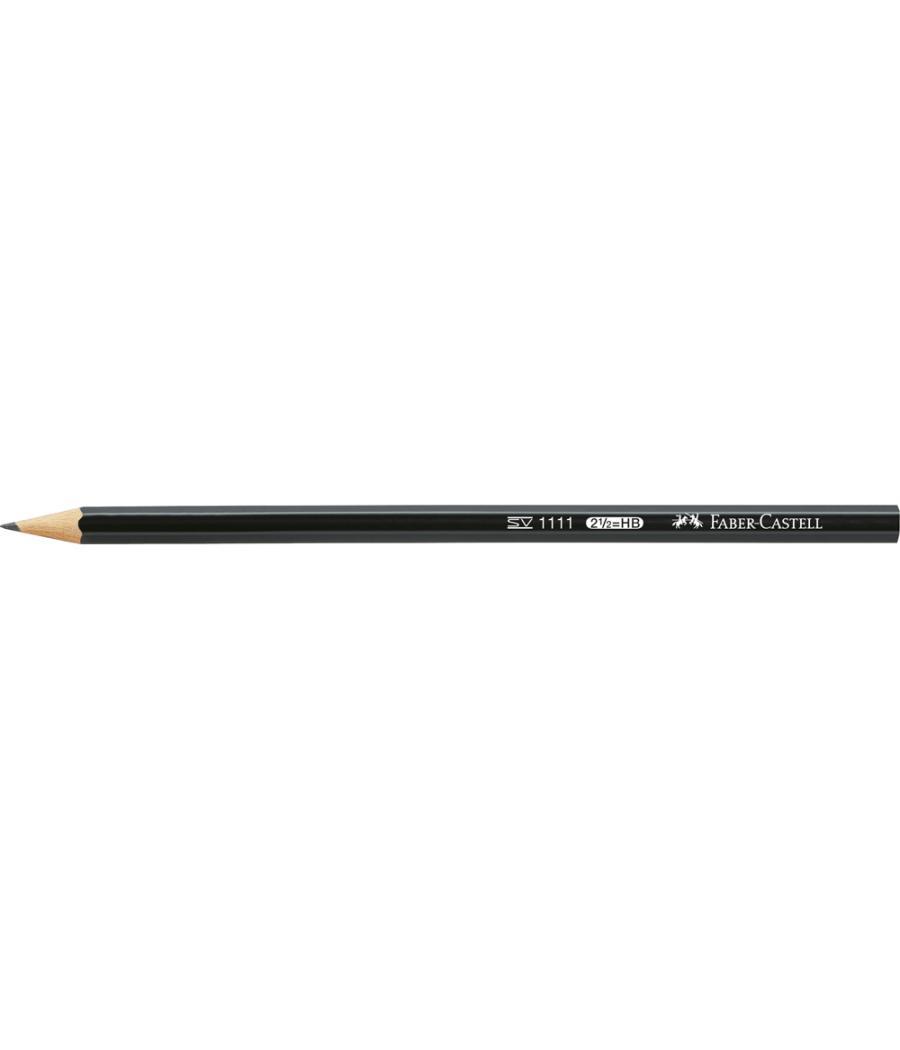 Lápices de grafito faber castell blackmatt 1111 hb