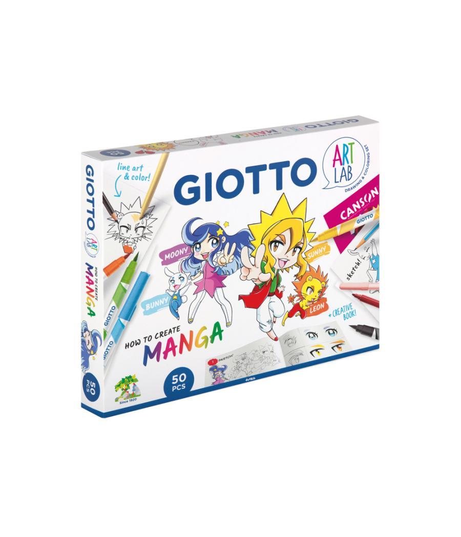 Set creativo giotto art lab manga