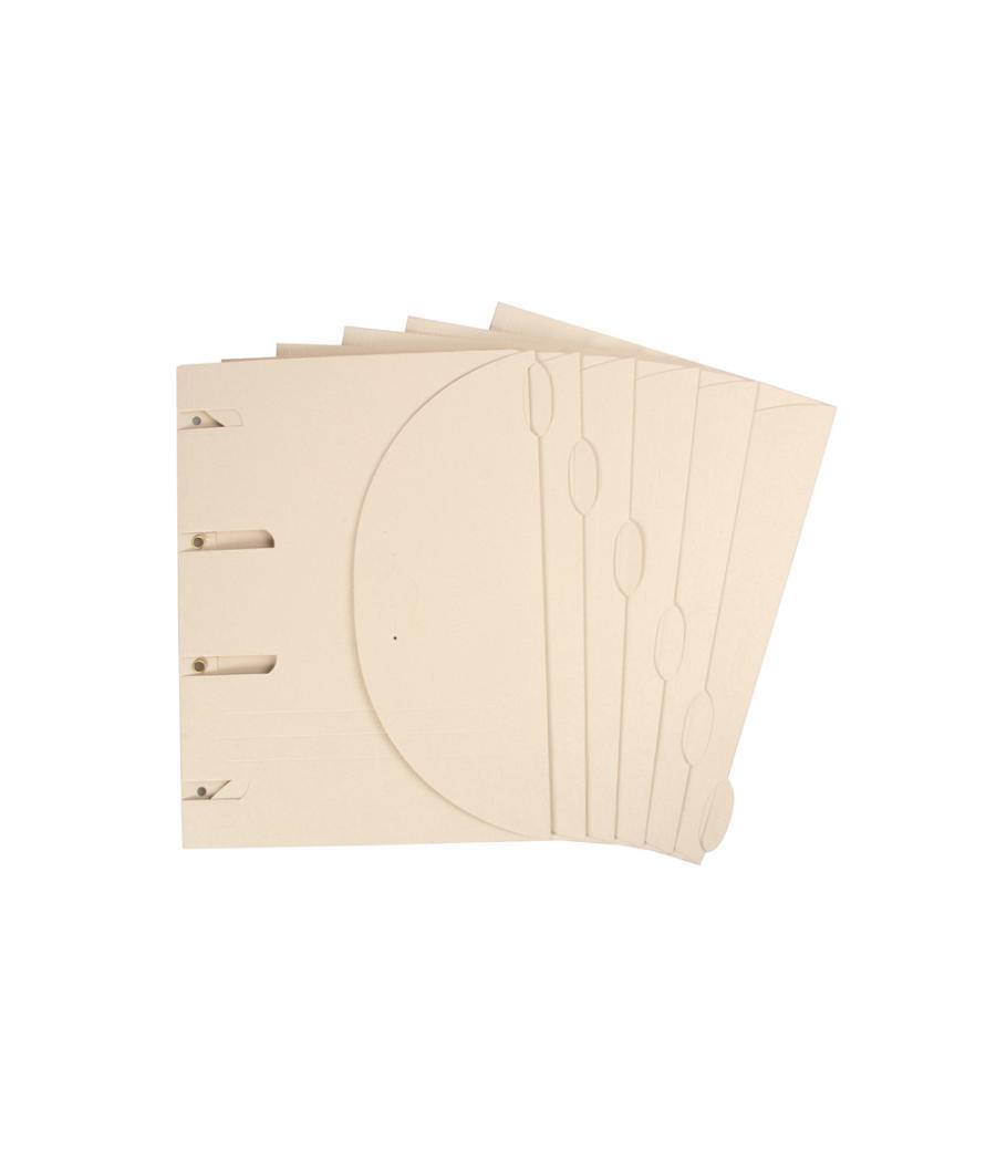 Carpeta para archivador tarifold smartfolder tree-free din a4 tres solapas y cierre de velcro