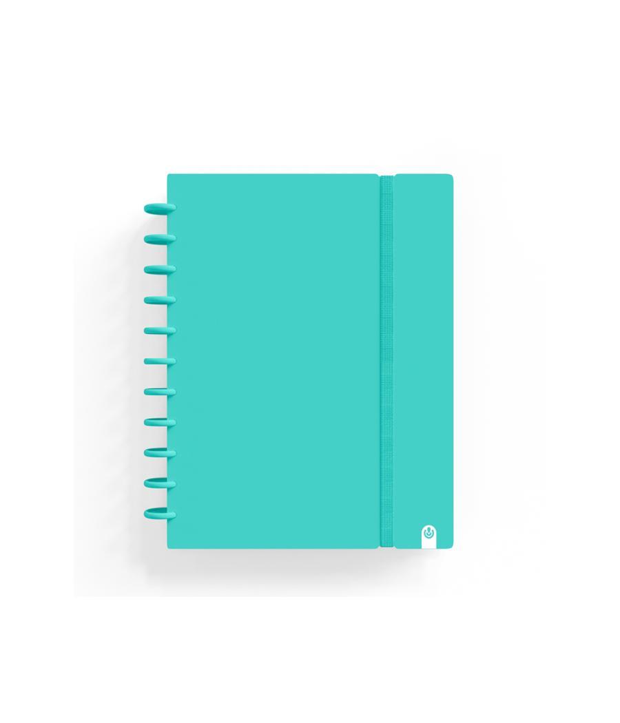 Cuaderno carchivo ingeniox foam a5 80h cuadricula menta pastel