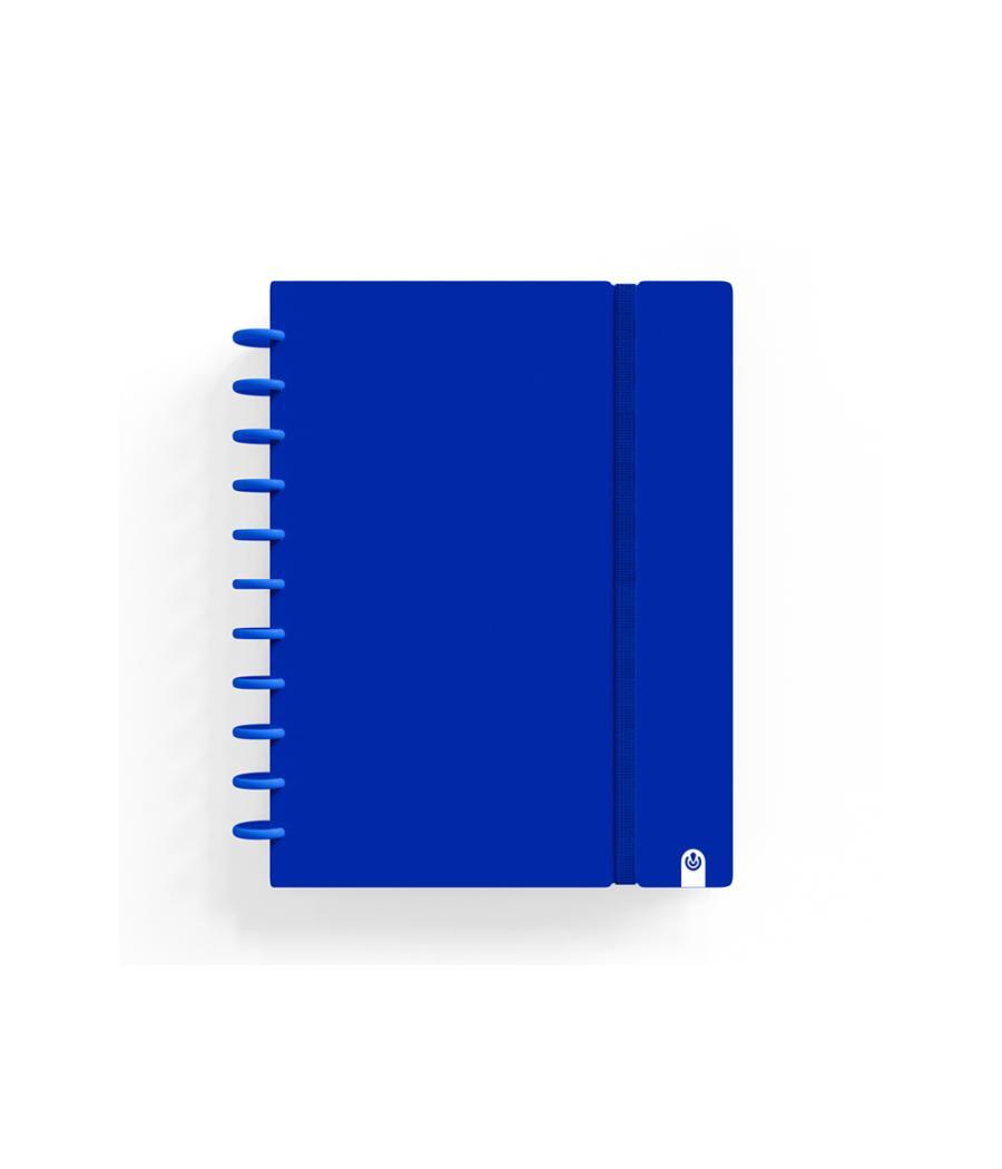 Cuaderno carchivo ingeniox foam a5 80h cuadricula azul osc