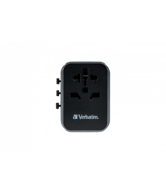 Verbatim 49545 adaptador de enchufe eléctrico Universal