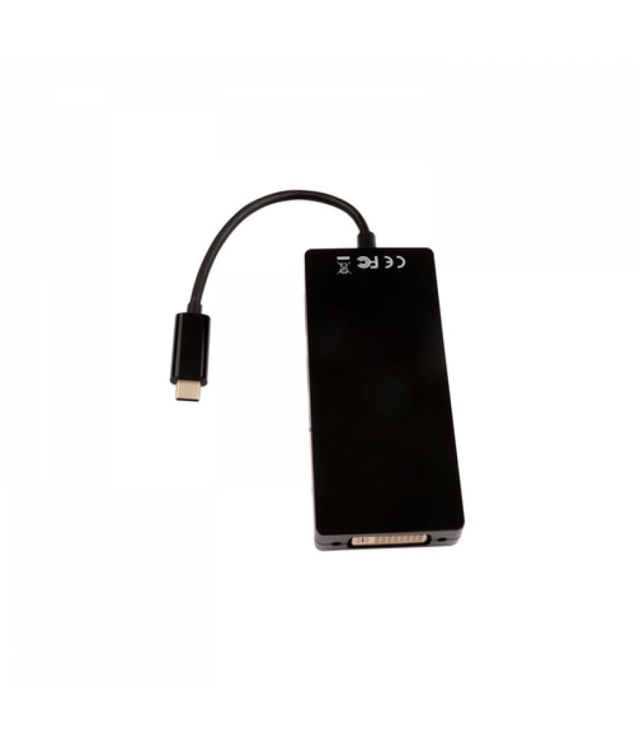 V7 V7UC-DPHDVGADVI-BLK Adaptador gráfico USB 3840 x 2160 Pixeles Negro