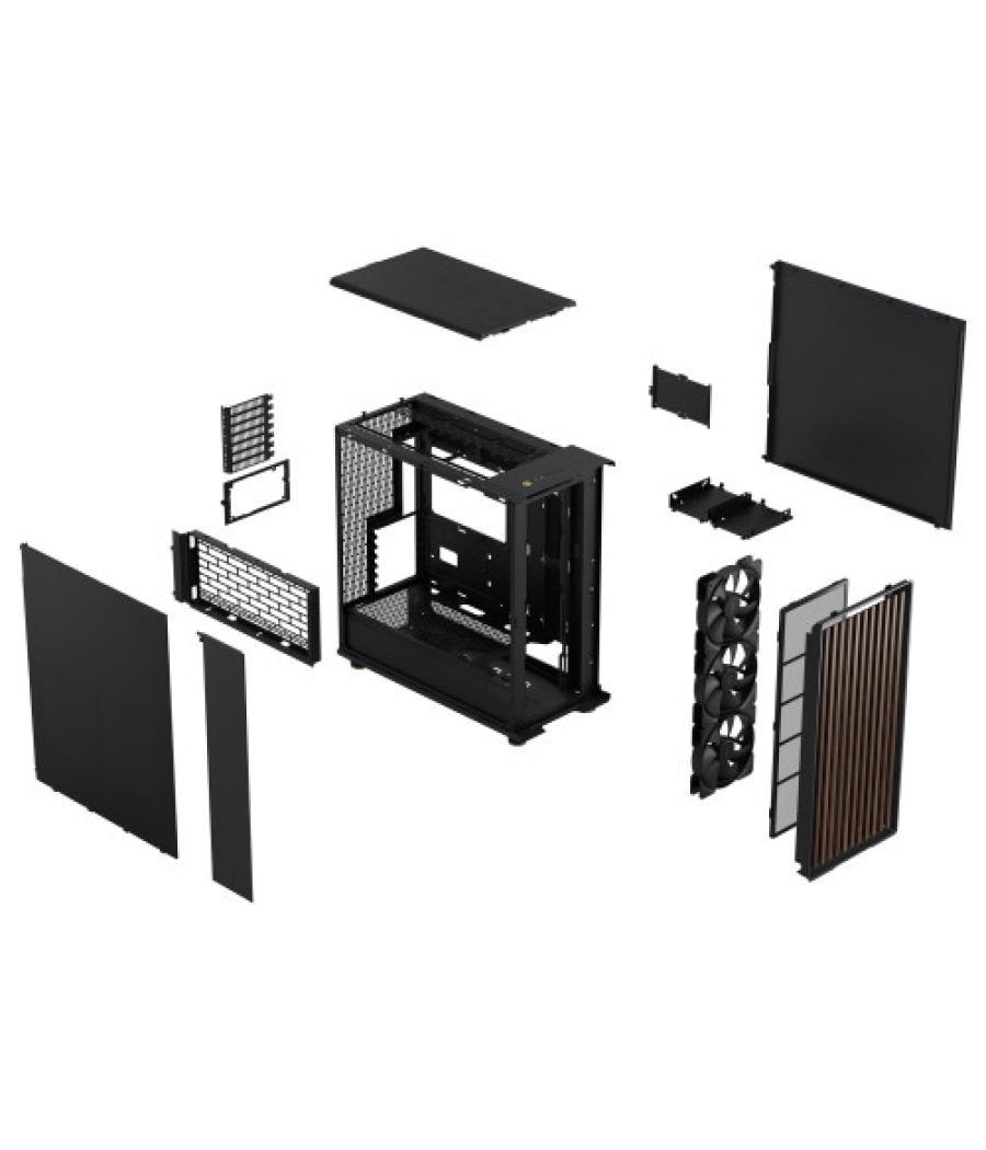 Fractal design fd-c-nor1x-01 carcasa de ordenador midi tower negro, carbón vegetal