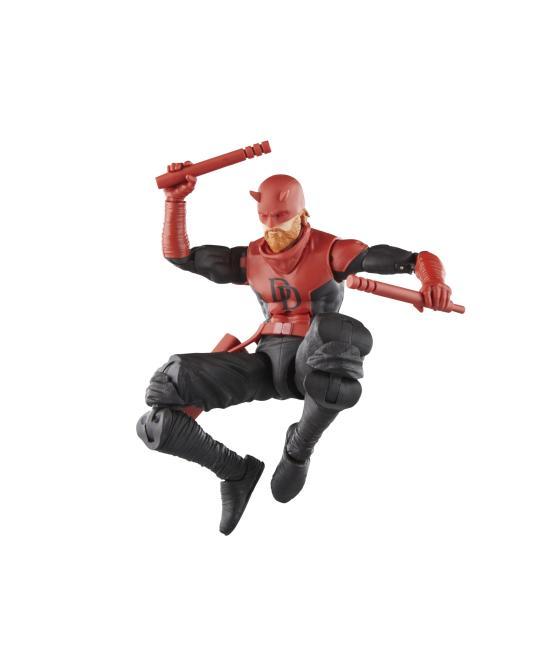 Figura hasbro marvel knights legends series build a figure mindless one daredevil