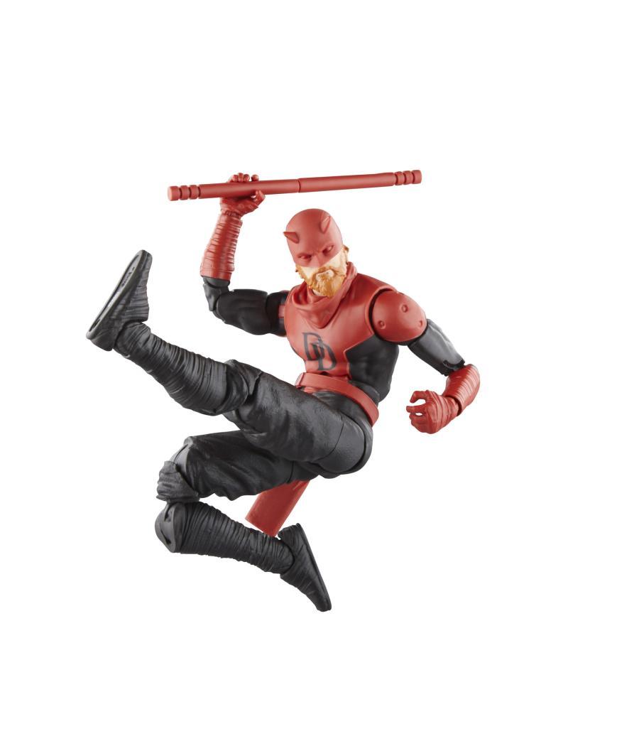 Figura hasbro marvel knights legends series build a figure mindless one daredevil