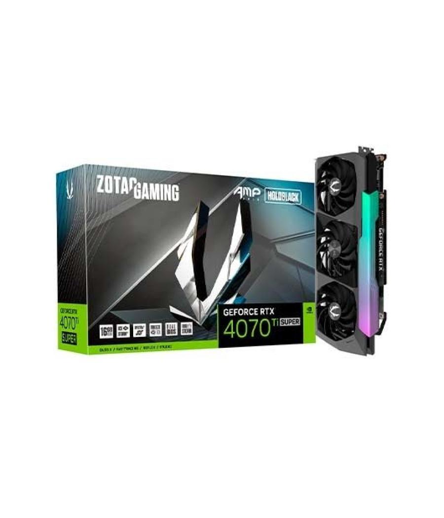 Tarjeta gráfica zotac rtx 4070ti super amp holo 16g