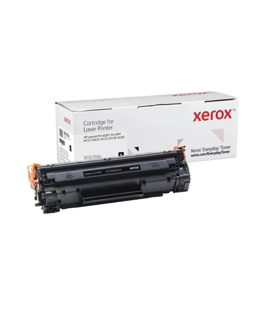 Tóner compatible Xerox 006R03650 compatible con HP CF283A/ 1500 páginas/ Negro - Imagen 1