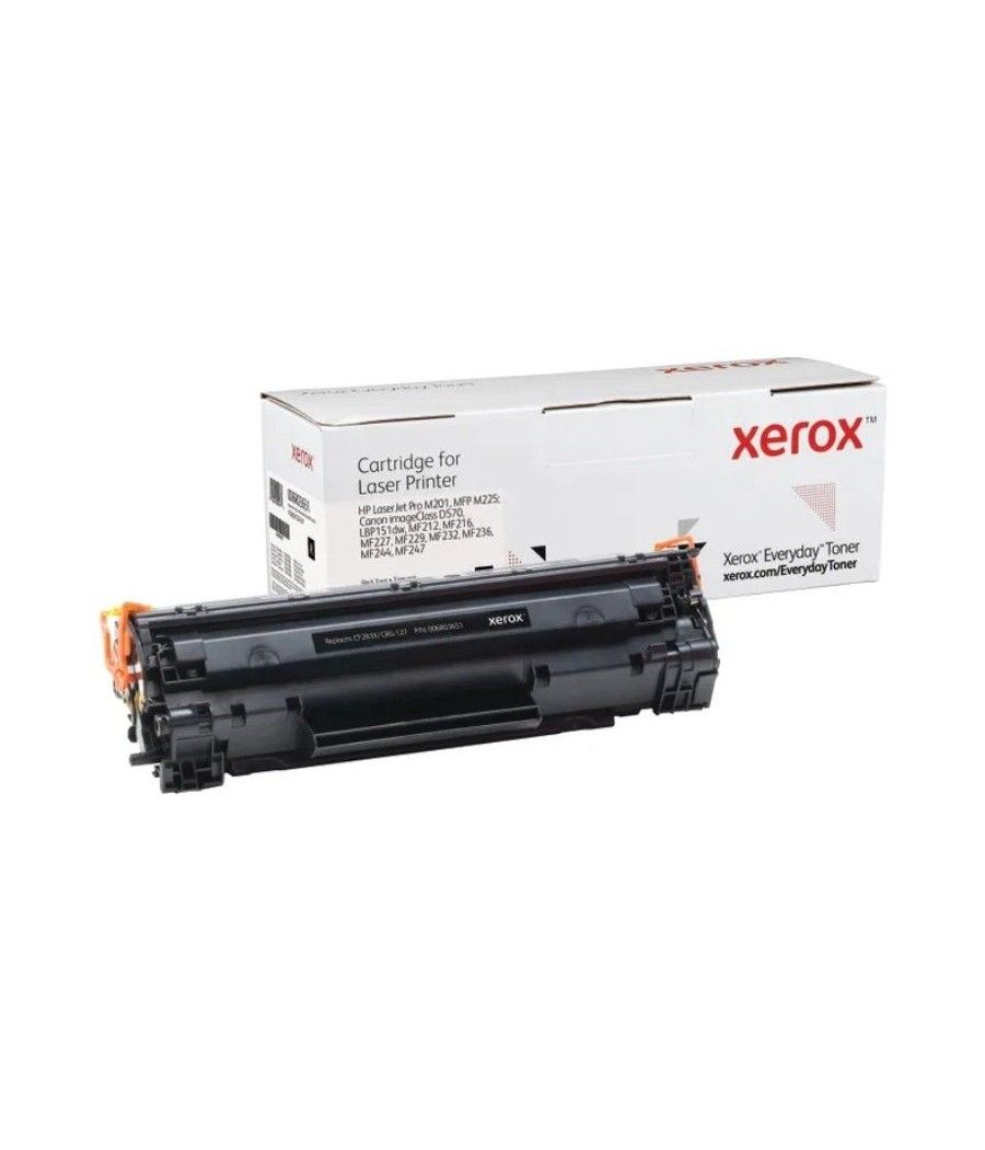 Tóner compatible Xerox 006R03651 compatible con HP CF283X/CRG-137/ 2200 páginas/ Negro - Imagen 1