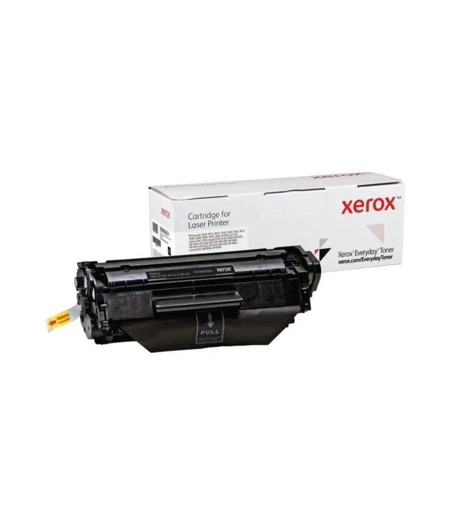 Tóner compatible Xerox 006R03659 compatible con HP Q2612A/CRG-104/FX-9/CRG-103/ 2000 páginas/ Negro - Imagen 1