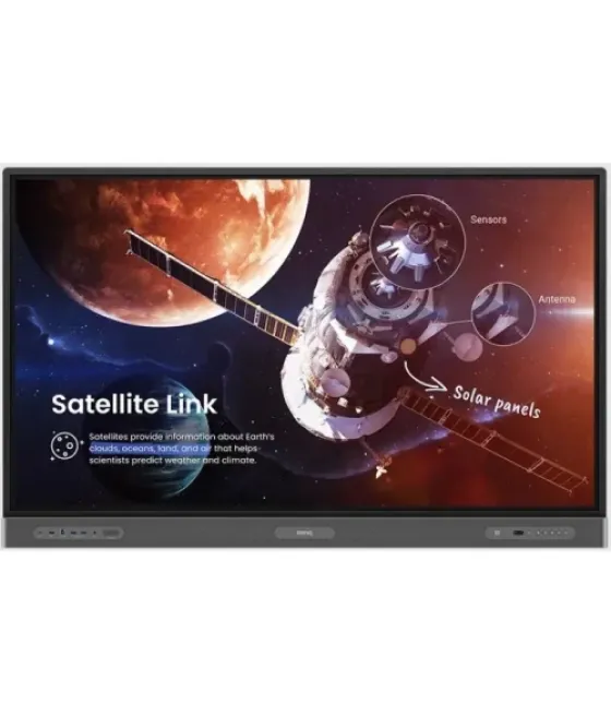 Benq av monitor interactivo rp6503 65" led 3840x2160: active area: 1428.5mm x 803.5mm: 350 nits: 1200:1: 8ms (typ.): touch: ir 4