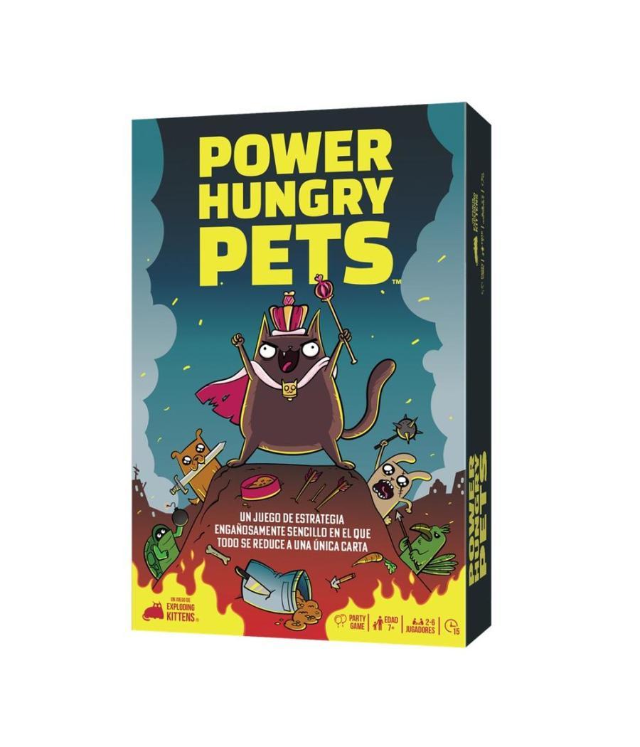 Juego de mesa power hungry pets edad recomendada 7 años