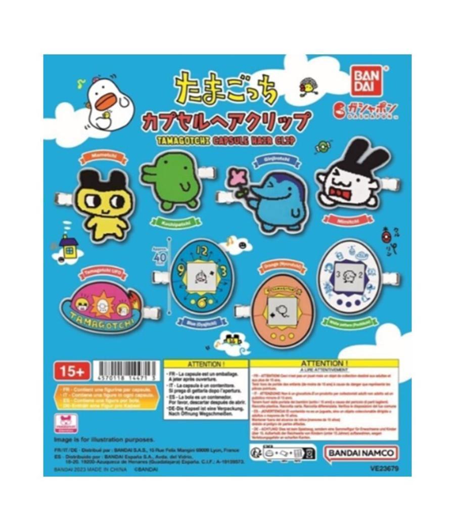 Set gashapon 40 unidades tama capsule hair clip