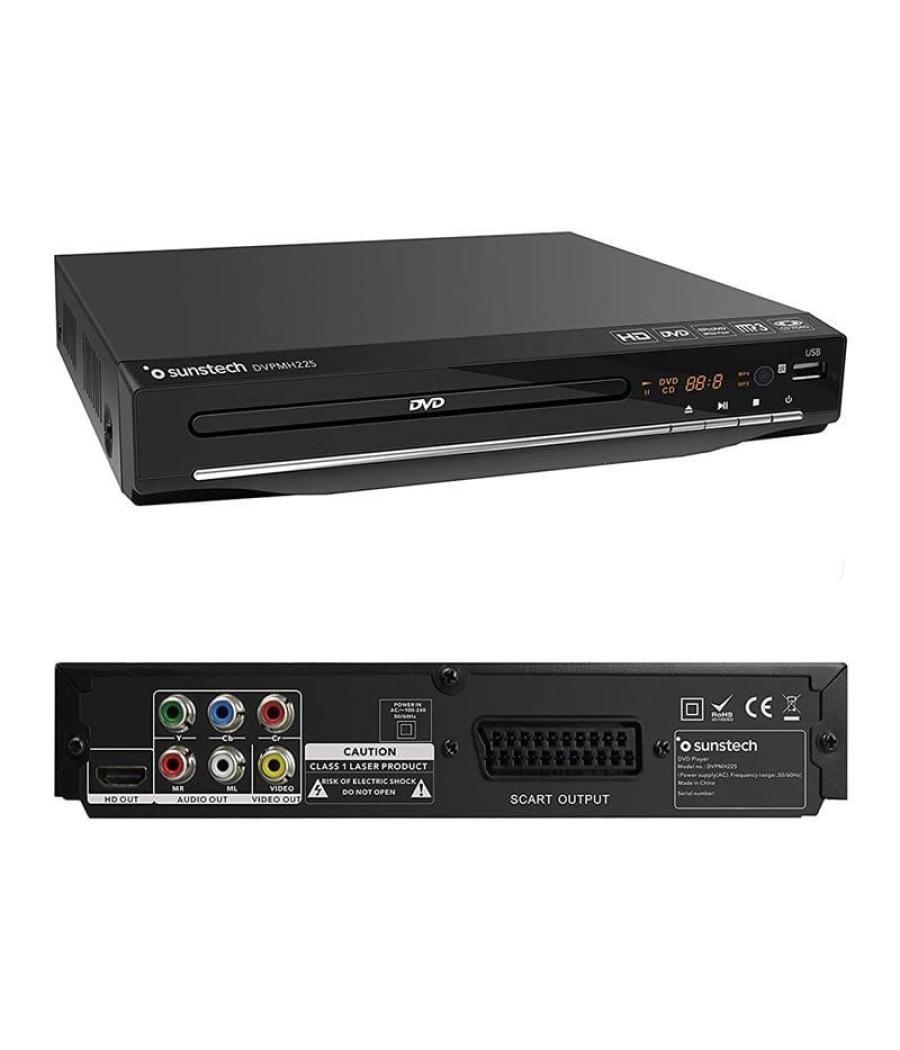 Reproductor dvd sunstech dvpmh225bk