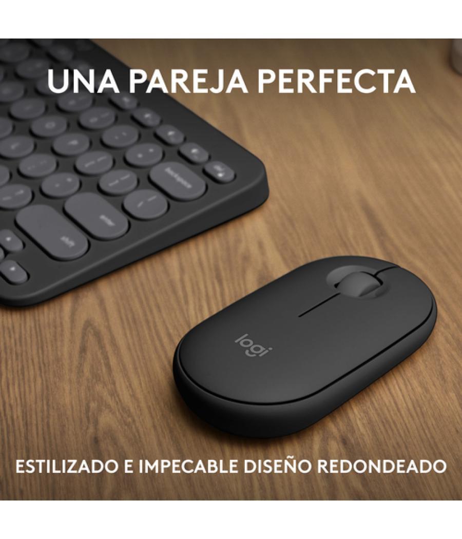 Logitech Pebble 2 Combo teclado Ratón incluido RF Wireless + Bluetooth QWERTY Español Grafito