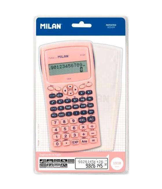 Milan calculadora científica m240 serie 1918 blíster rosa