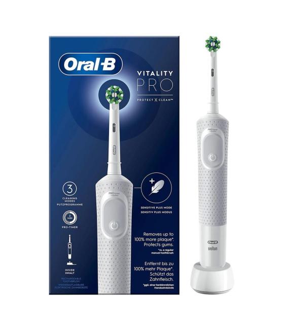 Cepillo dental electrico braun oral b vitality pro white