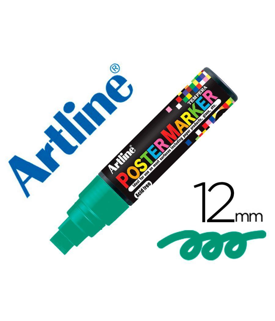 Rotulador artline poster marker epp-12 punta redonda 12 mm color verde