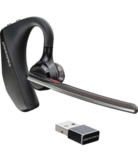 POLY Voyager 5200 Auriculares Inalámbrico gancho de oreja Car/Home office Bluetooth Base de carga Negro