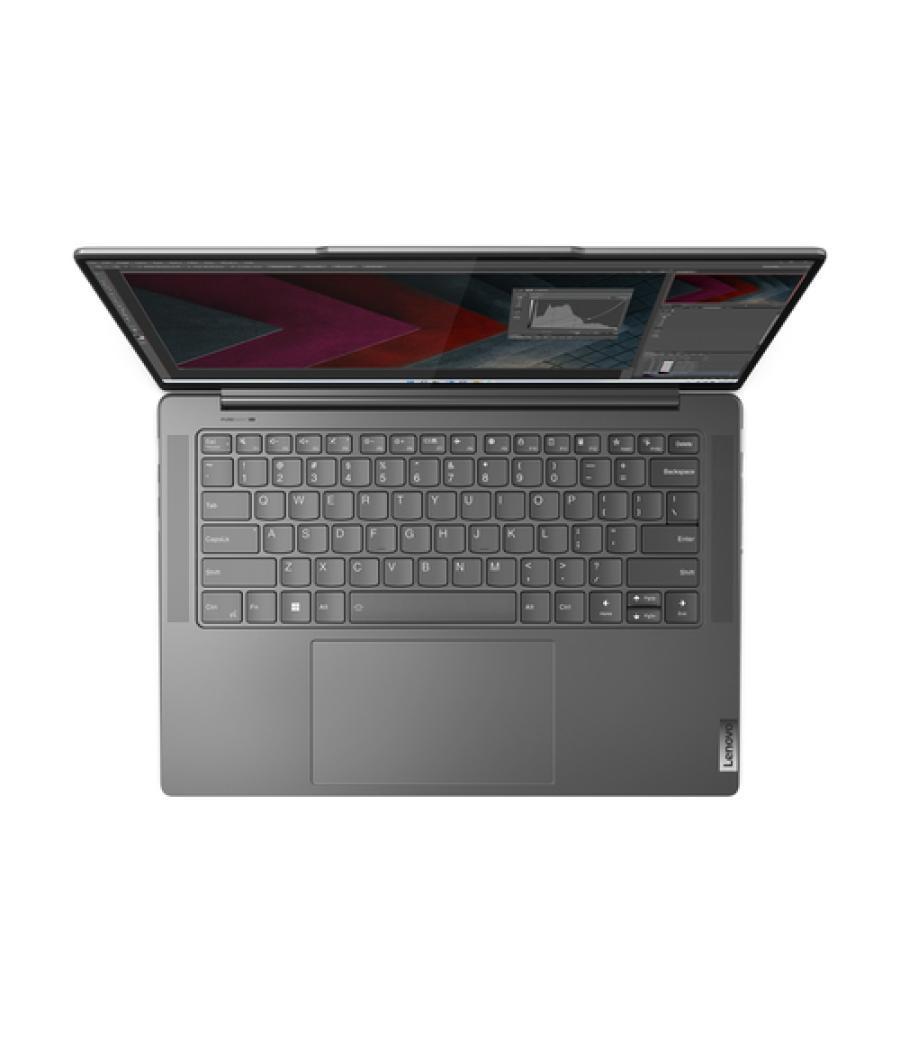 Lenovo Yoga Pro 7 14IRH8 Portátil 36,8 cm (14.5") WQXGA Intel® Core™ i7 i7-13700H 16 GB LPDDR5-SDRAM 512 GB SSD Wi-Fi 6E (802.11