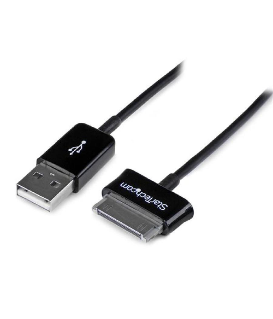 StarTech.com Cable Adaptador 2m Conector Dock USB para Samsung Galaxy Tab - Negro - USB A Macho