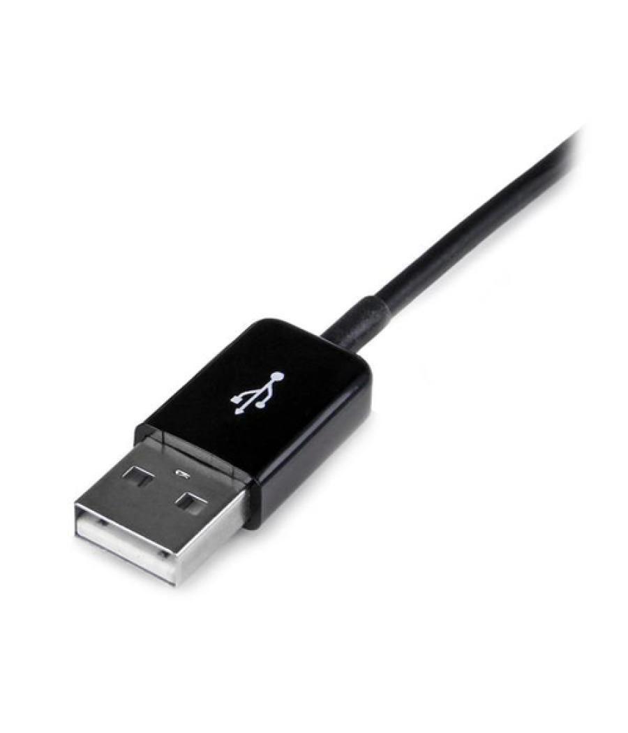 StarTech.com Cable Adaptador 2m Conector Dock USB para Samsung Galaxy Tab - Negro - USB A Macho