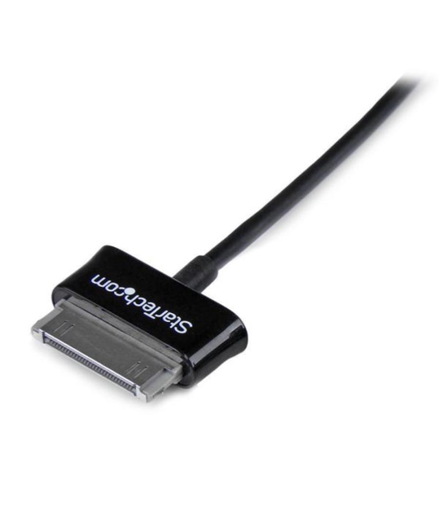 StarTech.com Cable Adaptador 2m Conector Dock USB para Samsung Galaxy Tab - Negro - USB A Macho