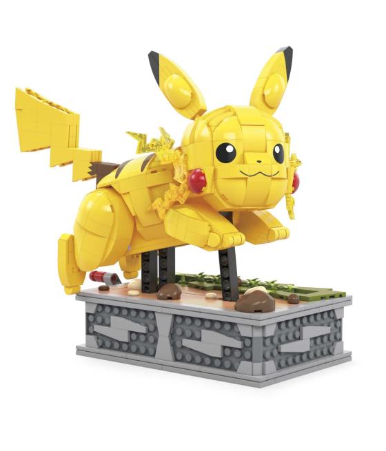 Figura mattel mega construx motion pokemon pikachu motion fig 24 cm