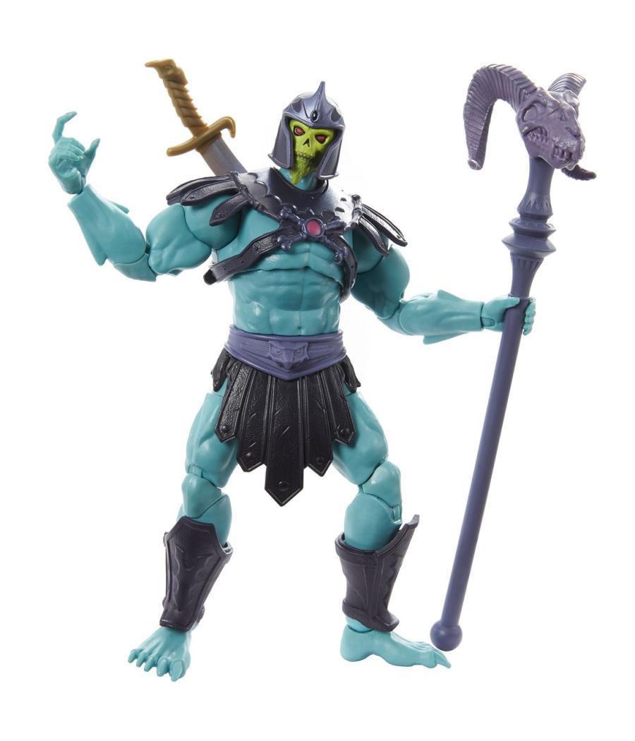 Figura mattel masters of the universe new eternia barbarian skeletor