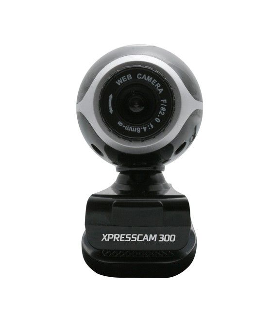 Ngs xpresscam 300 - webcam - usb 2.0 - cmos 300kpx - micrófono - zoom - seguimiento facial - captura de video e imagen