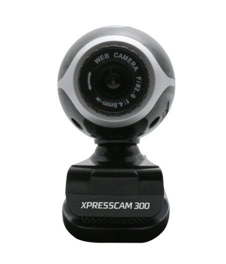 Ngs xpresscam 300 - webcam - usb 2.0 - cmos 300kpx - micrófono - zoom - seguimiento facial - captura de video e imagen