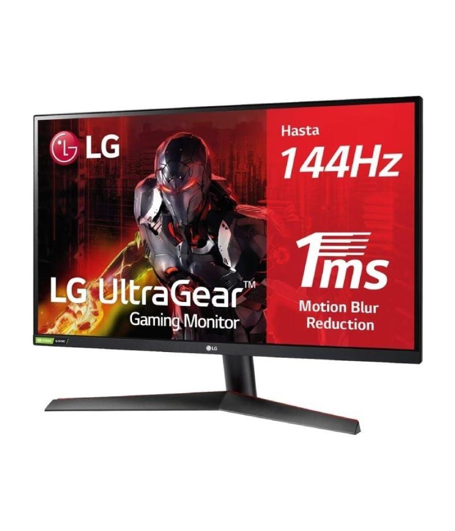 Monitor gaming lg ultragear 27gn800p-b 27'/ qhd/ 1ms/ 144hz/ ips/ negro