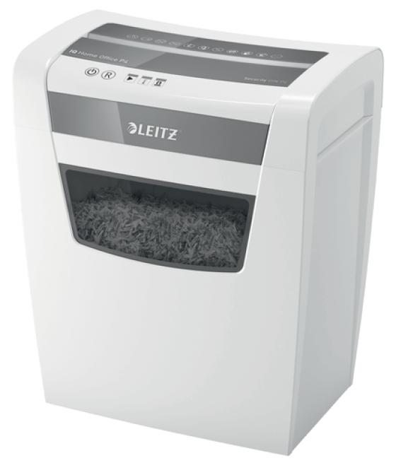 Leitz IQ Home Office P-4 triturador de papel Corte en partículas 22 cm Blanco