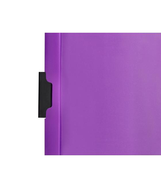 Carpeta beautone dossier pinza lateral 45306 polipropildin a4 violeta 25 h. pinza des-pack de 10 retráctilado