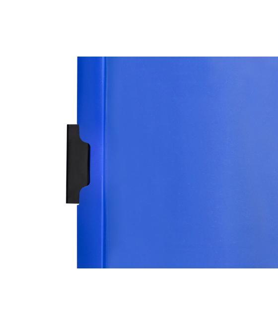 Carpeta beautone dossier pinza lateral 45302 polipropildin-a4 azul 25 h. pinza desliz-pack de 10 retráctilado