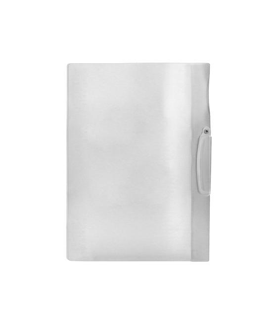 Carpeta beautone dossier pinza lateral 48384 polipropildin-a4 incolora pinza giratori-pack de 10 retráctilado