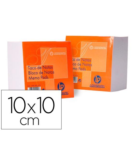 Taco papel encolado blanco -tamaño 10x10x6 (2 paquetes retráctilados)