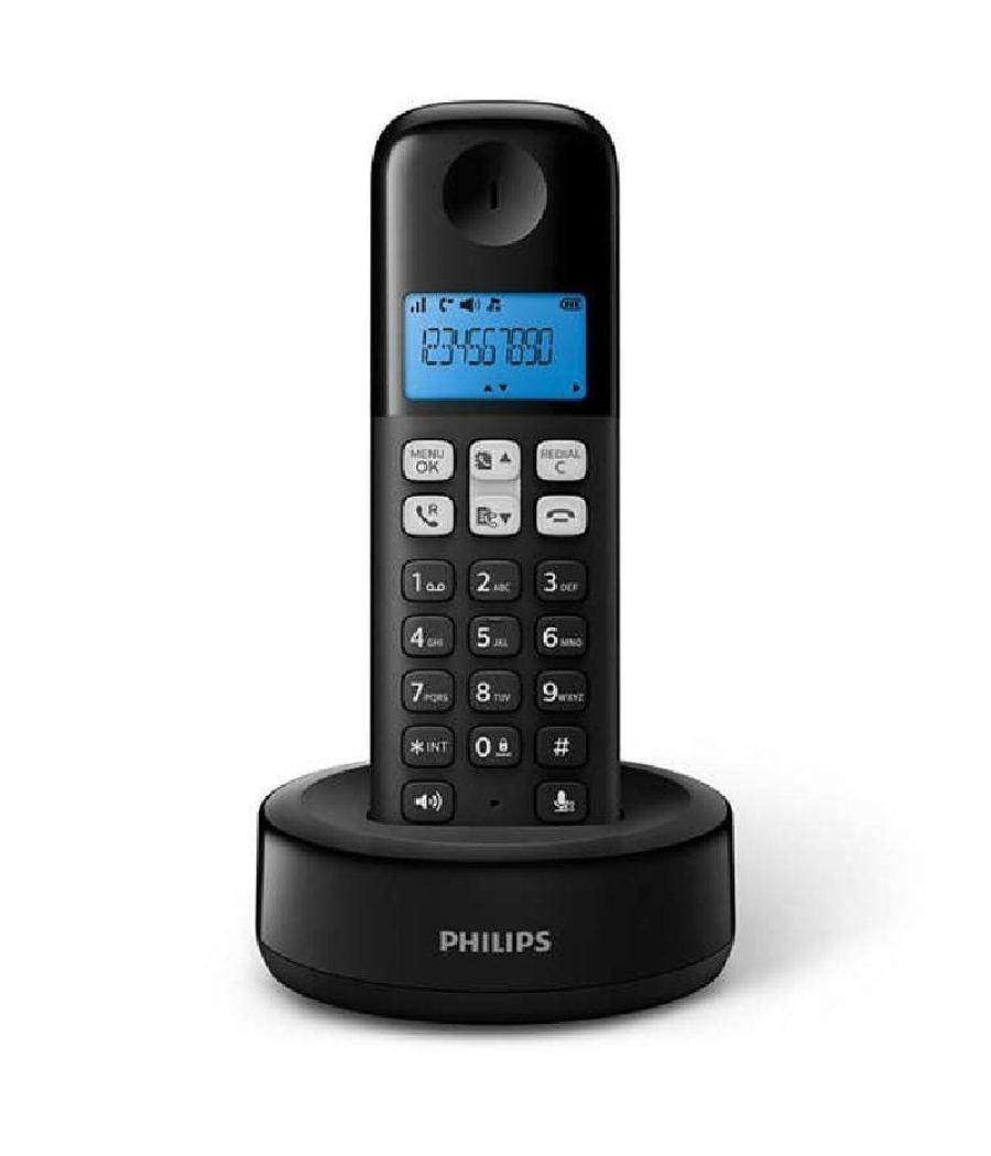 Teléfono inalámbrico philips d1611b/34/ negro