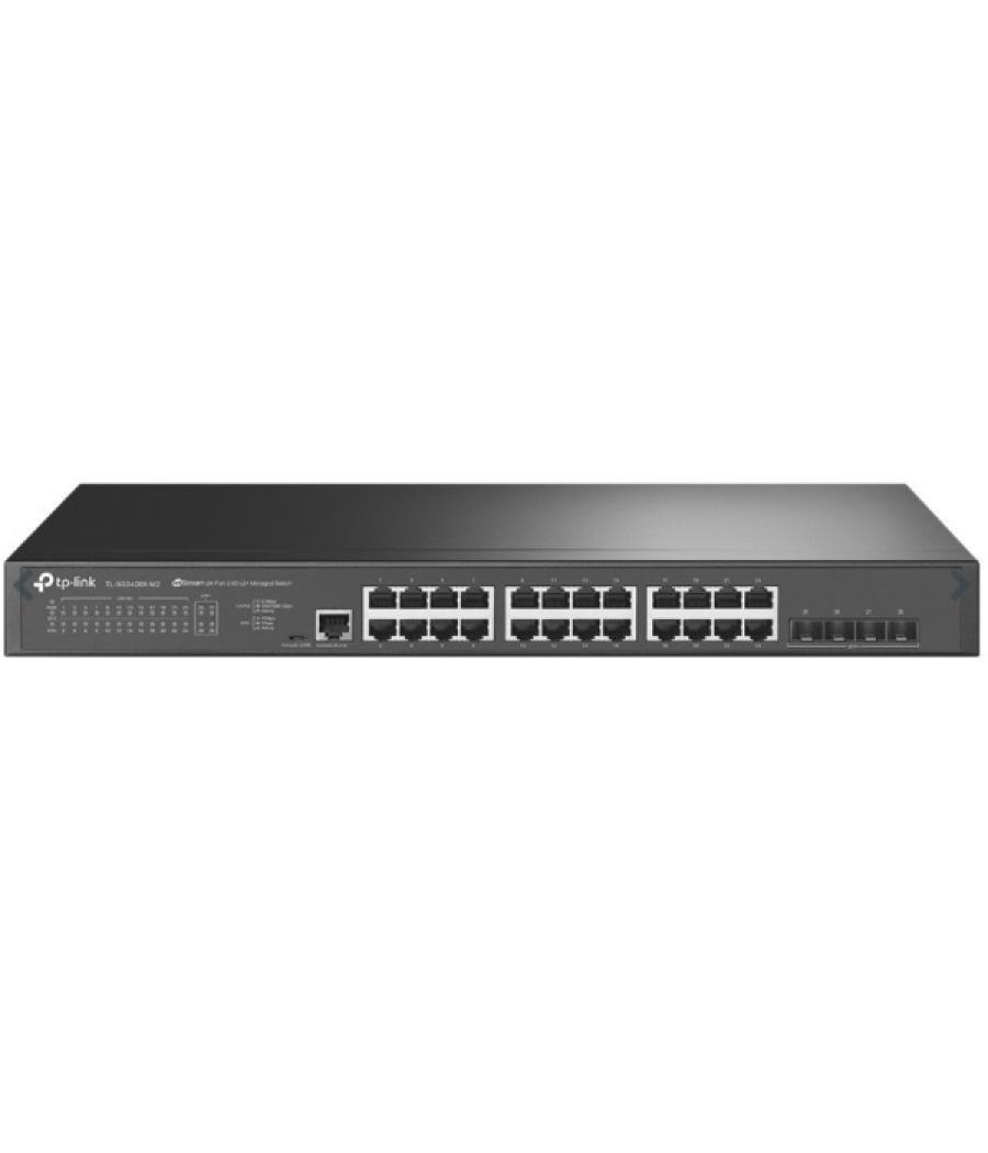 Switch gestionable jetstream tp-link sg3428x-m2 24p 2.4gb l2+ y 4p sfp+ de 10 ge