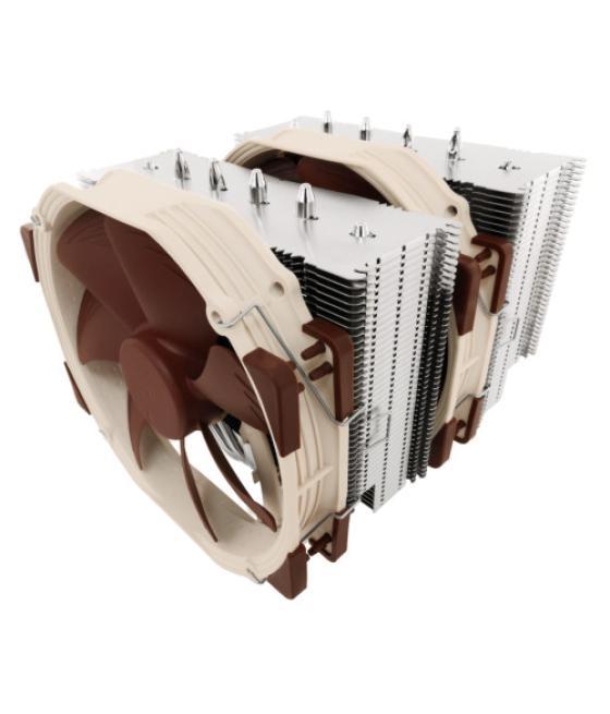 Noctua cooler cpu nh-d15 multisocket 2xfan a15, 6 heatpipes dual tower, 140mm fan pwm, intel lga1851, lga1700, lga1200, lga1151,