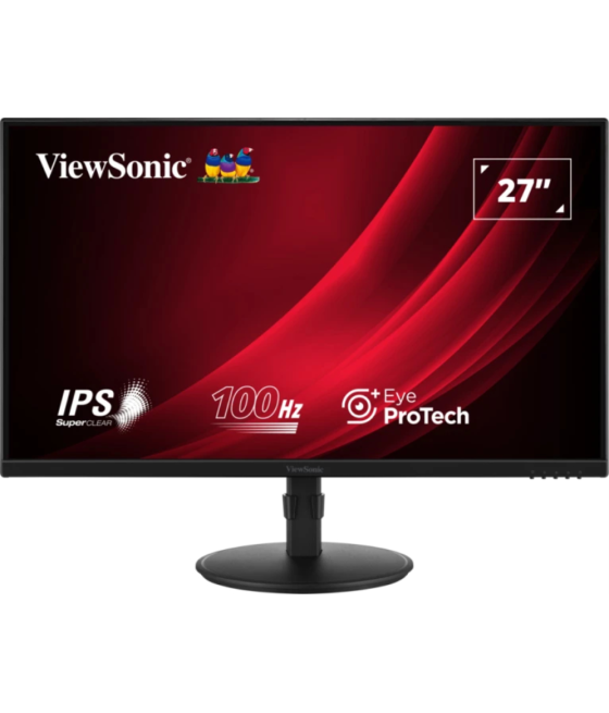 Monitor viewsonic 27" fhd ips led vga hdmi dp ajus. altura